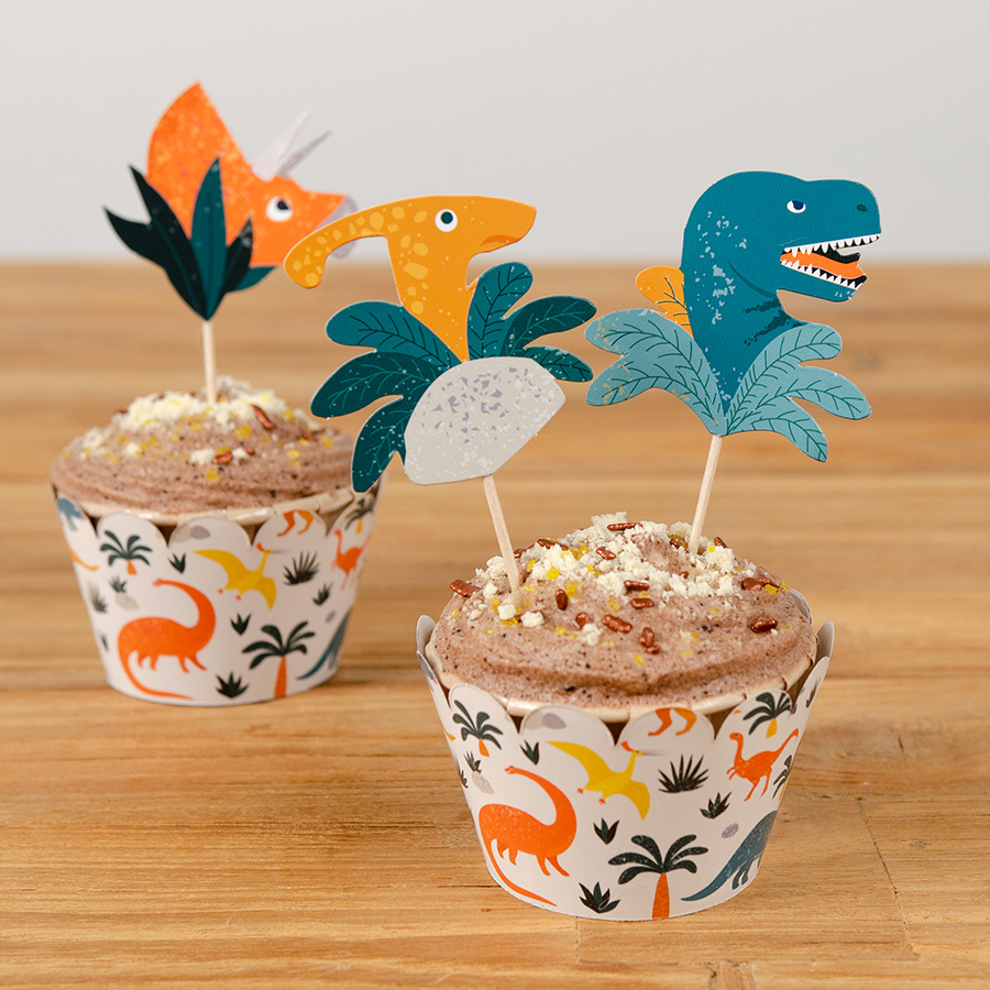 Pirottini Cupcake Dinosauri