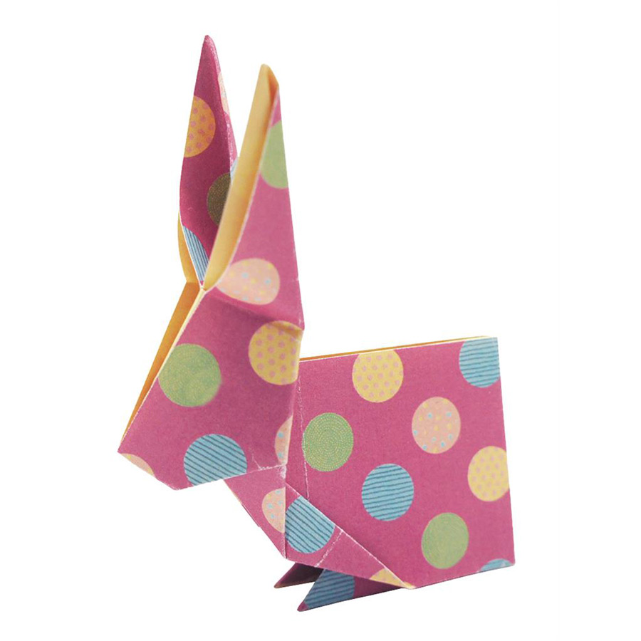 Carta origami di coniglio, 30 fogli