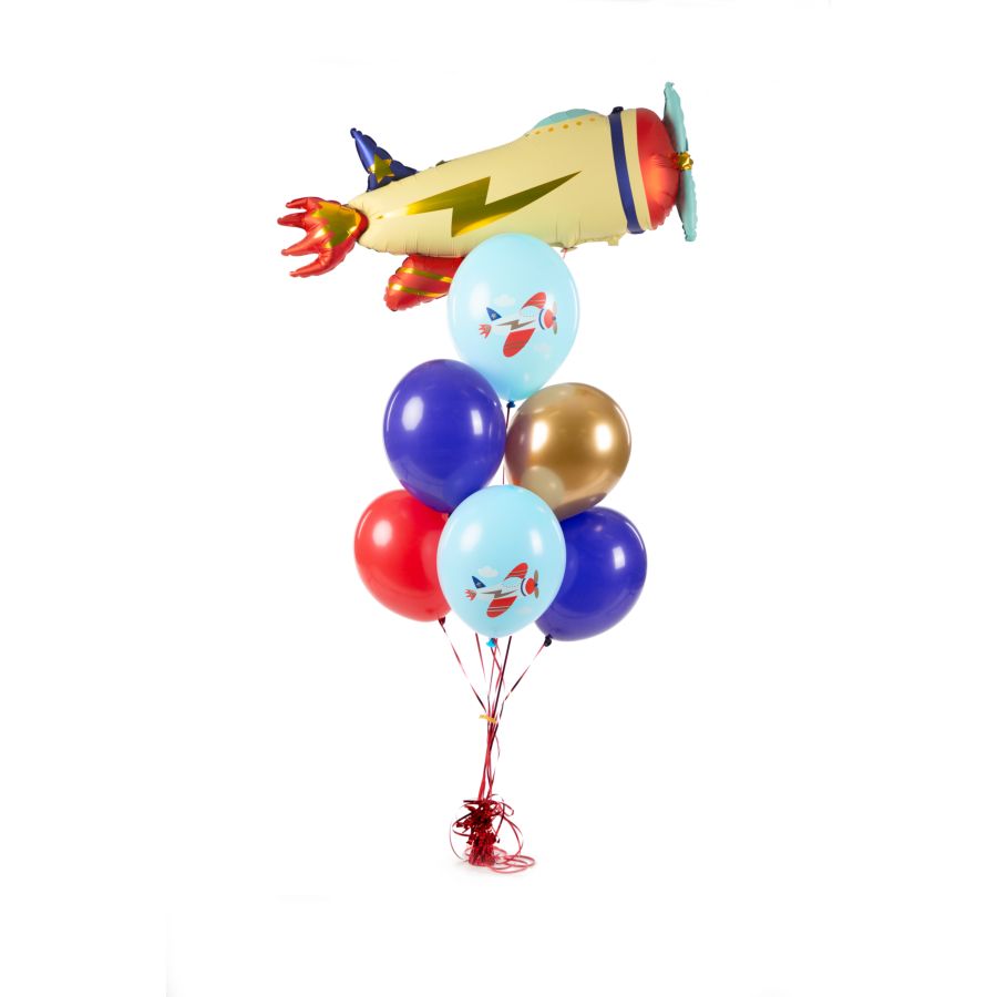 Pacchetto con 6 palloncini colorati fuochi artificiali Globolandia 5715 -  Juguetilandia