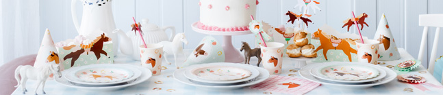 Tema di compleanno Mon Joli Cheval per il tuo bambino