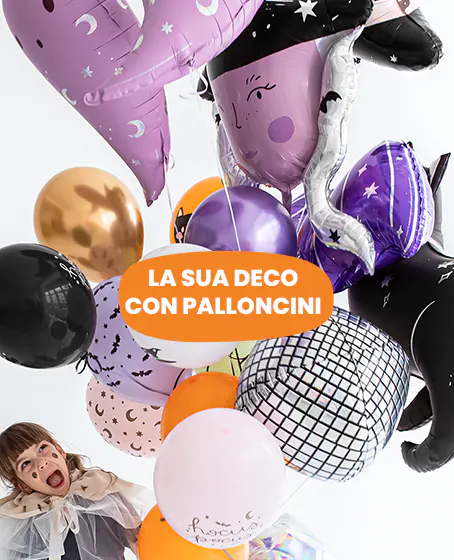 La sua decorazione con palloncini