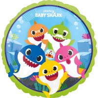 Palloncino Mylar Baby Shark Giallo