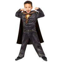 Costume Black Adam taglia 10-12 anni