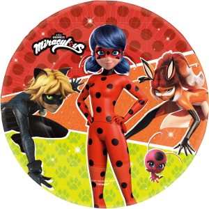 8 Piatti Le Avventure di Miraculous