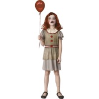 Costume da piccolo clown spaventoso - Taglia 7-9 anni