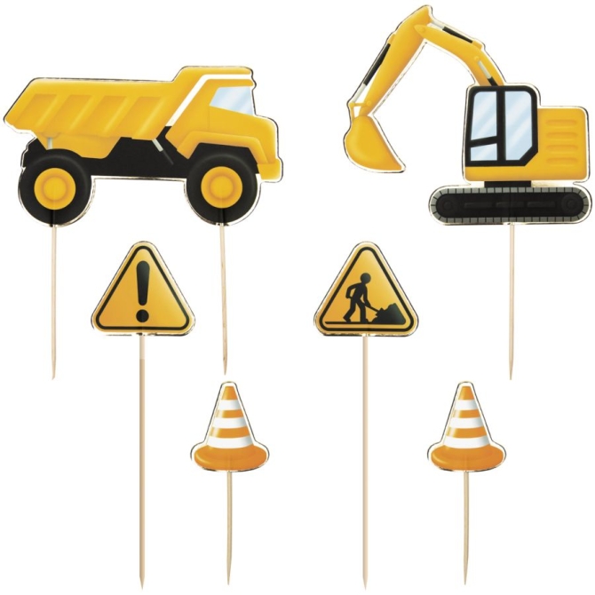 6 Cake Toppers - Cantiere 