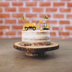 6 Cake Toppers - Cantiere. n1