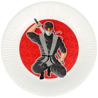 Contiene : 1 x 8 Piatti Ninja