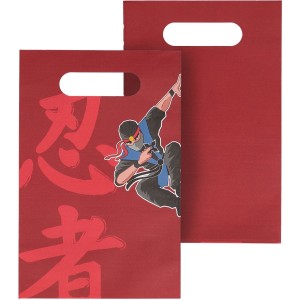 10 sacchetti regalo Ninja