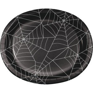 8 piatti di Halloween - Ragnatela