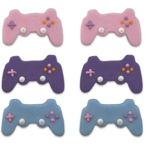 6 Gioco Party Girly Sugar Decors