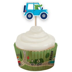 12 topper per cupcake - Trasporto. n3