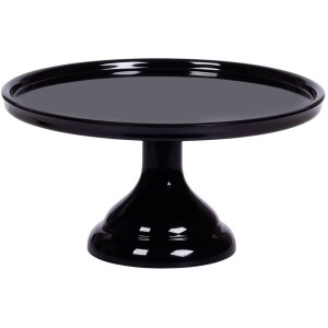 Espositore per torta nero piccolo - 23,5 cm