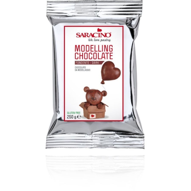 Cioccolato modellabile Saracino 250g - Fondente 