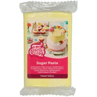 FunCakes Pasta di zucchero gialla pastello - 250g