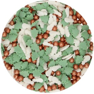 FunCakes Mix di Natale Cospargere - 55 g