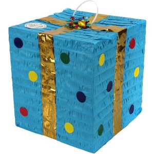 Confezione regalo Pinata blu