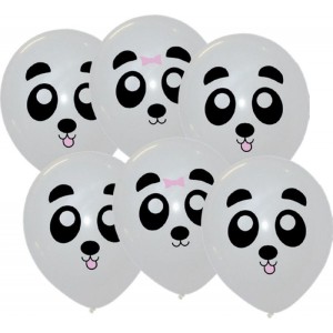 6 palloncini - simpatico panda