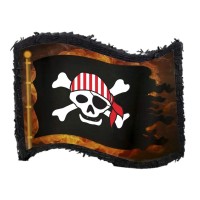 Pinata con bandiera pirata