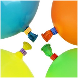 Lotto di 50 clip - Chiusura a palloncino. n2