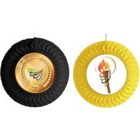 2 Ventagli di giochi sportivi -  50 cm