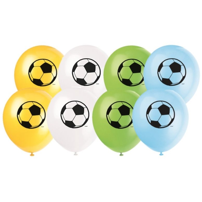 Assortimento di 8 palloni da calcio 