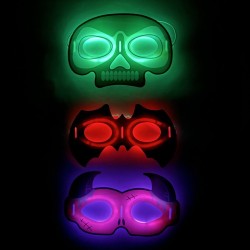 Maschera luminosa di Halloween. n2