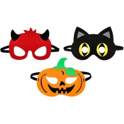 Maschera in feltro di Halloween. n1