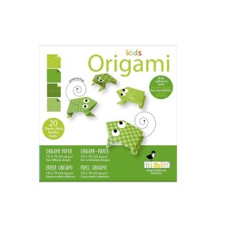 Rana origami per bambini. n6