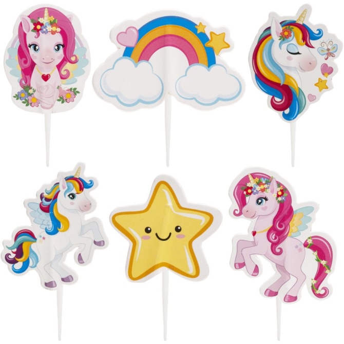 30 toppers per torta con unicorno 