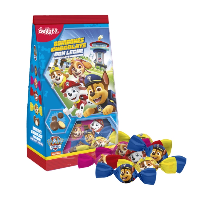 Busta di cioccolatini Paw Patrol - 100 g 