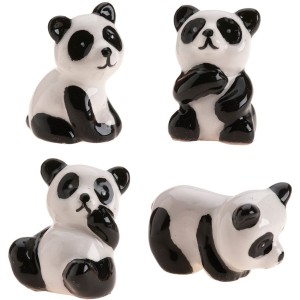 1 Fagiolo per Torta Re Panda (3-3,5 cm) - Ceramica