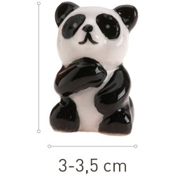 1 Fagiolo per Torta Re Panda (3-3, 5 cm) - Ceramica. n1