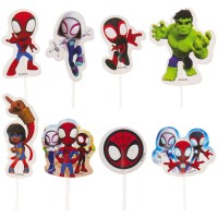 16 toppers per torta Spidey