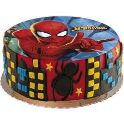 Disco Spider-Man  20 cm - Commestibile. n1