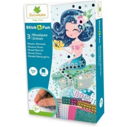 Stick N Fun - Mini Mosaici - Sirena. n4