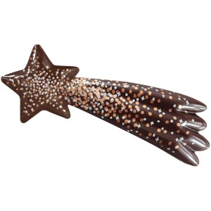 1 Cometa 3D The Sparkling (7,6 cm) - Cioccolato