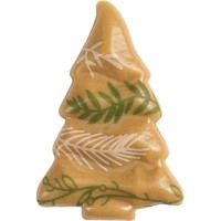 4 Alberi di Natale Vegetali (4,5 cm) - Cioccolato Biondo