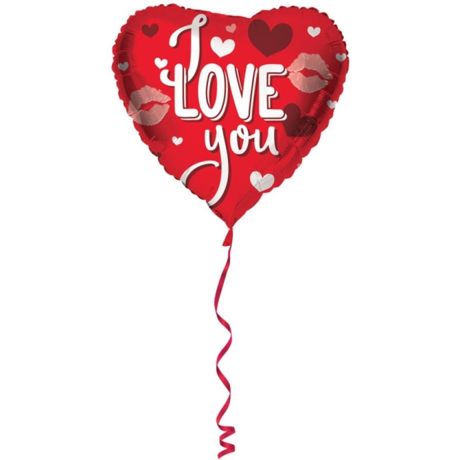 Palloncino Foil A Elio Cuore I Love You - 45 cm 