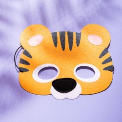 Maschera tigre - Feltro. n2