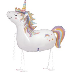 Palloncino Gigante Unicorno camminando. n1