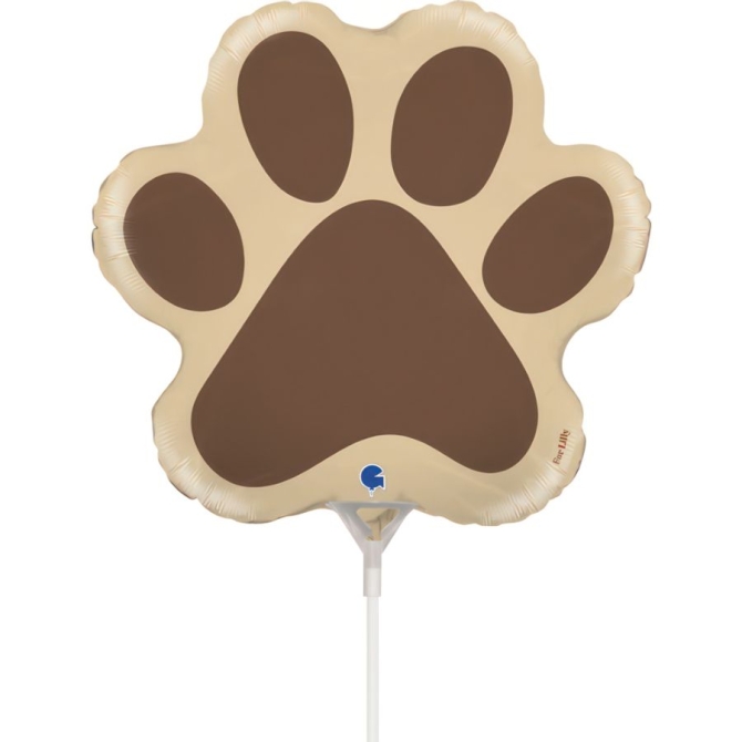 Palloncino Zampa di Cane su Stelo - 27 cm 