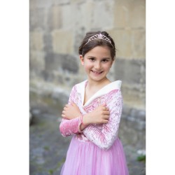 Costume da principessa in velluto rosa. n5