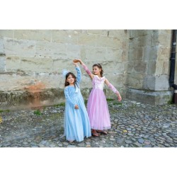 Costume da principessa in velluto blu. n5