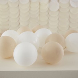 40 palloncini bianchi / nudi. n1