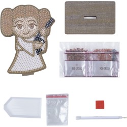 Kit statuetta Crystal Art Diamond - Principessa Leila - Star Wars. n2