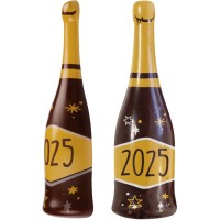 2 Bottiglie di Champagne 2025 (7,5 cm) - Cioccolato Fondente