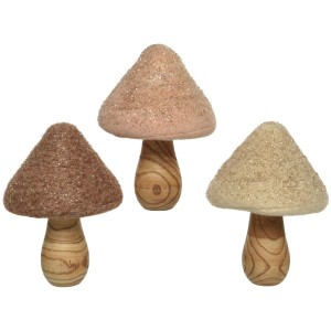 Paillettes in lana di funghi
