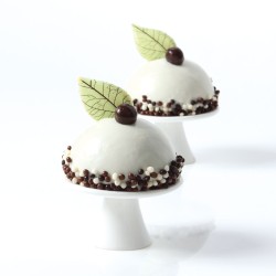 4 Foglie ( 5 cm) - Cioccolato bianco. n1