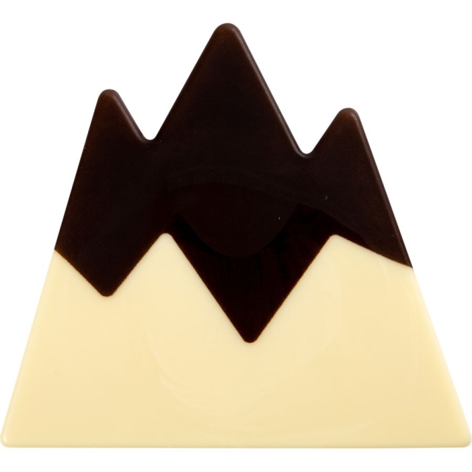 2 Punte di Tronco Iceberg 10 cm - Cioccolato 